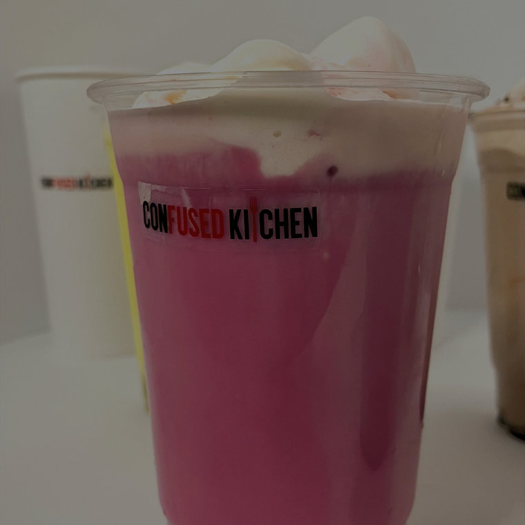 Mango lassi and specialty drinks